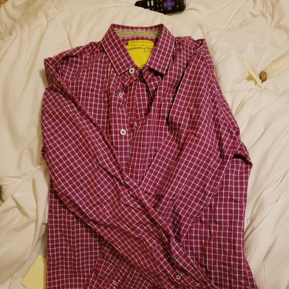 Descendant of Thieves by Dres Ladro button-up